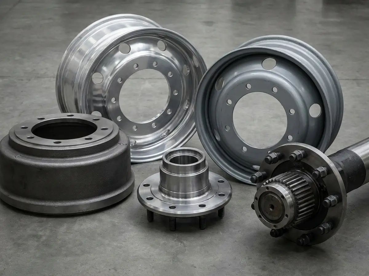 Wheels, Axles & Hubs